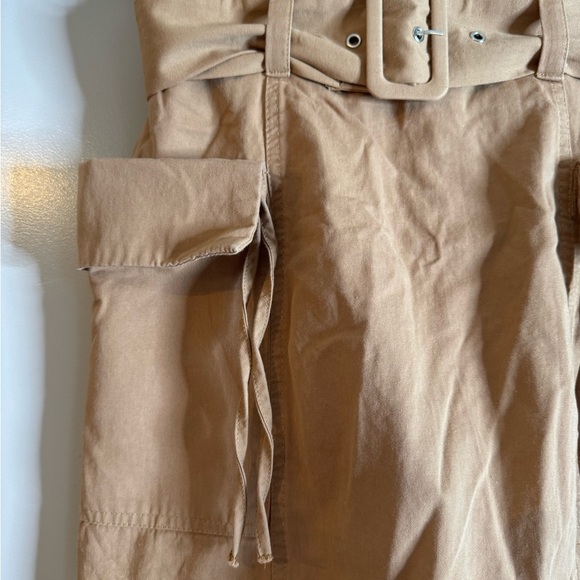 PrettyLittleThing Utility Camel Skirt - Picture 6 of 9